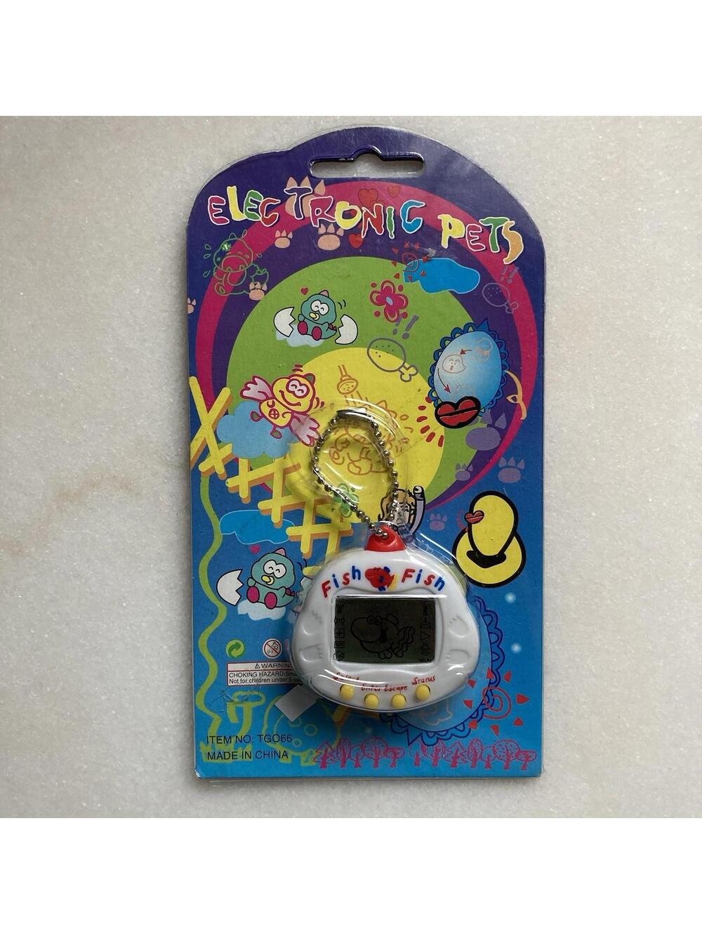 Working Fish Virtual Pet 90s Electronic Kids Toy Tamagotchi